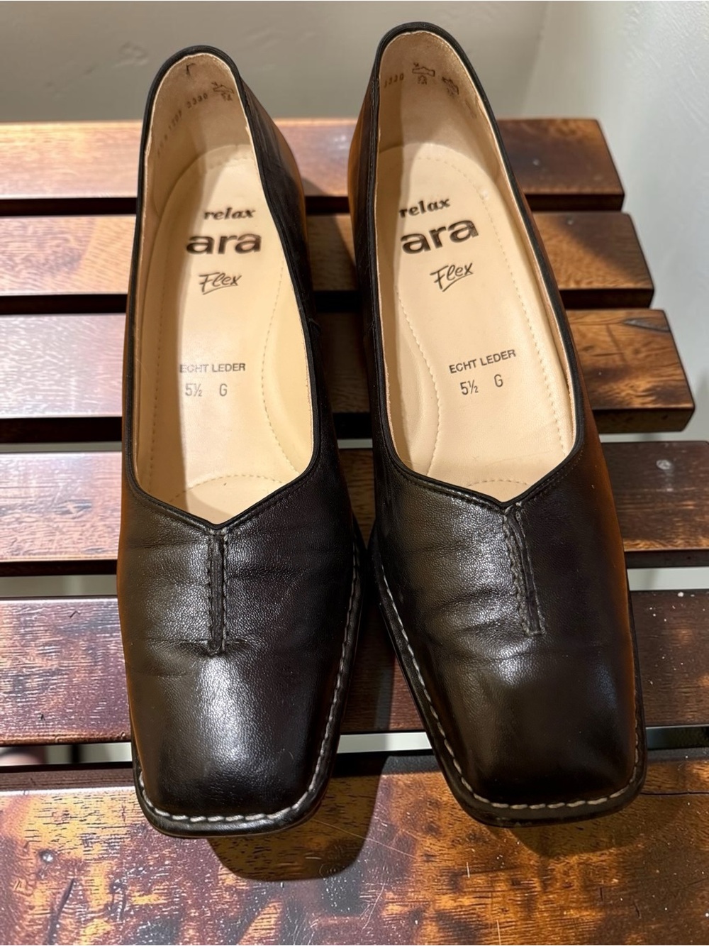 Ara Jenny Relax Flex Leather pumps EUC